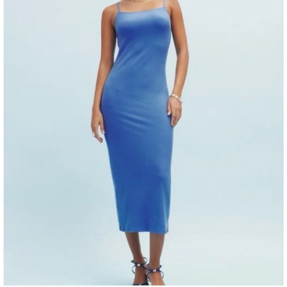 Reformation Womens Laney Knit Dress Dusk Size XL NWT - Picture 3 of 11